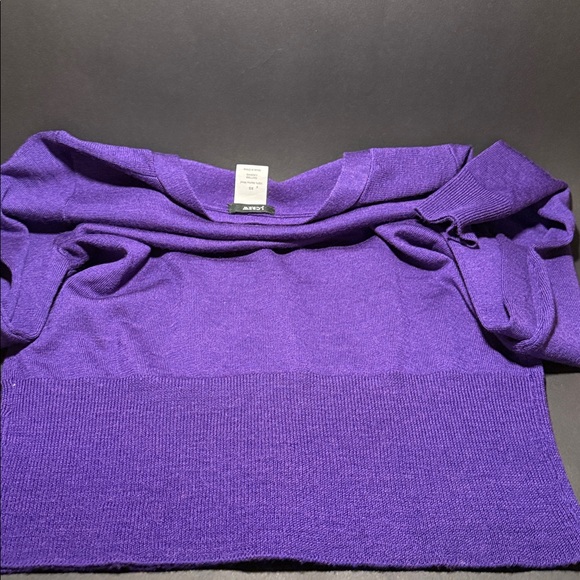 J. Crew Women's Vibrant Royal Purple Cropped Cardigan Merino Wool xs - Picture 5 of 5